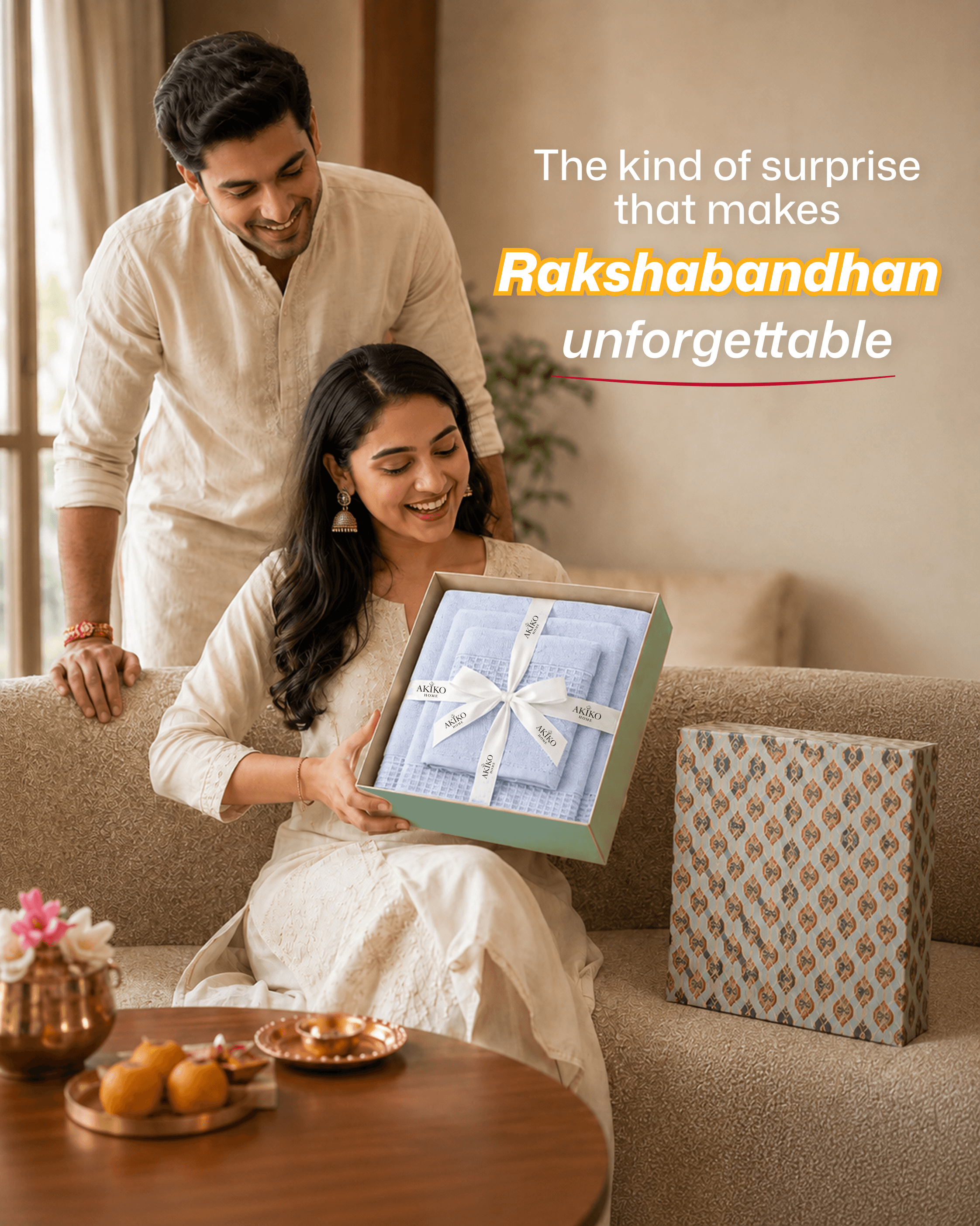 Happy Raksha bandhan from akiko 